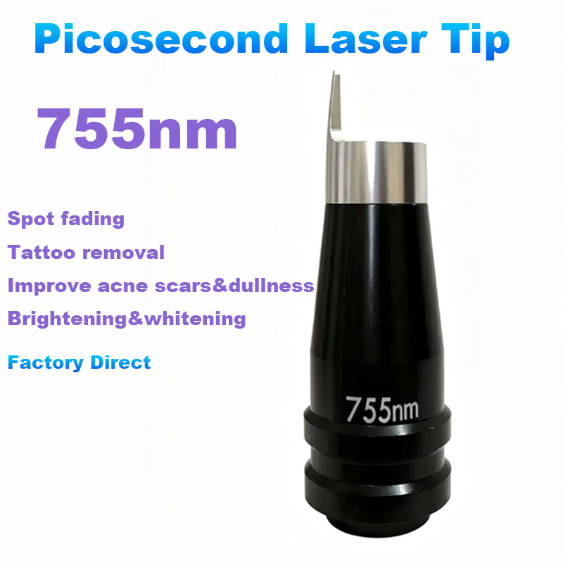Skincare Scora - ピコ秒レーザーチップ 755nm 光学レンズ Nd:YAGレーザーヘッド ハニカム構造 タトゥー除去