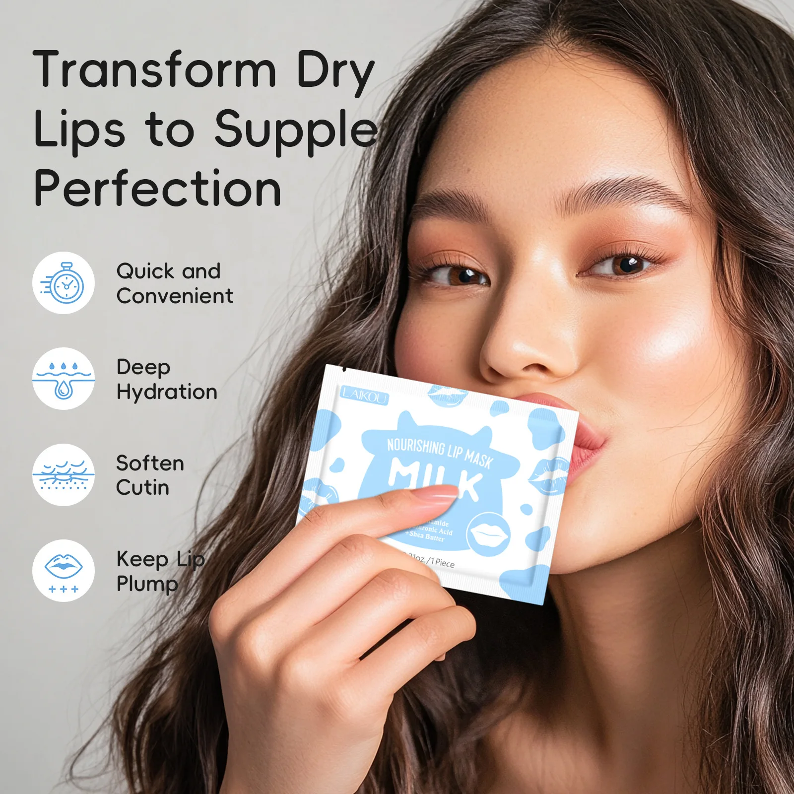 コスメ スキンケア LAIKOU 10枚入り ミルクリップマ - Skincare Collagen のレビューと価格