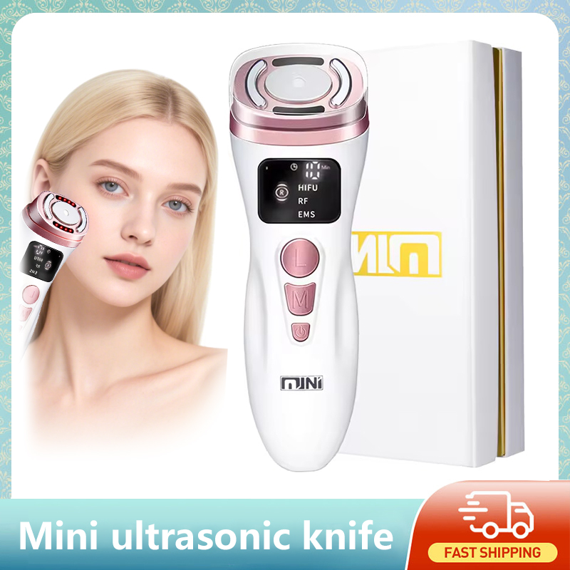 新しいミニ HIFU 超音波マシン EMS マイクロカレント - Skincare Scora のレビューと価格
