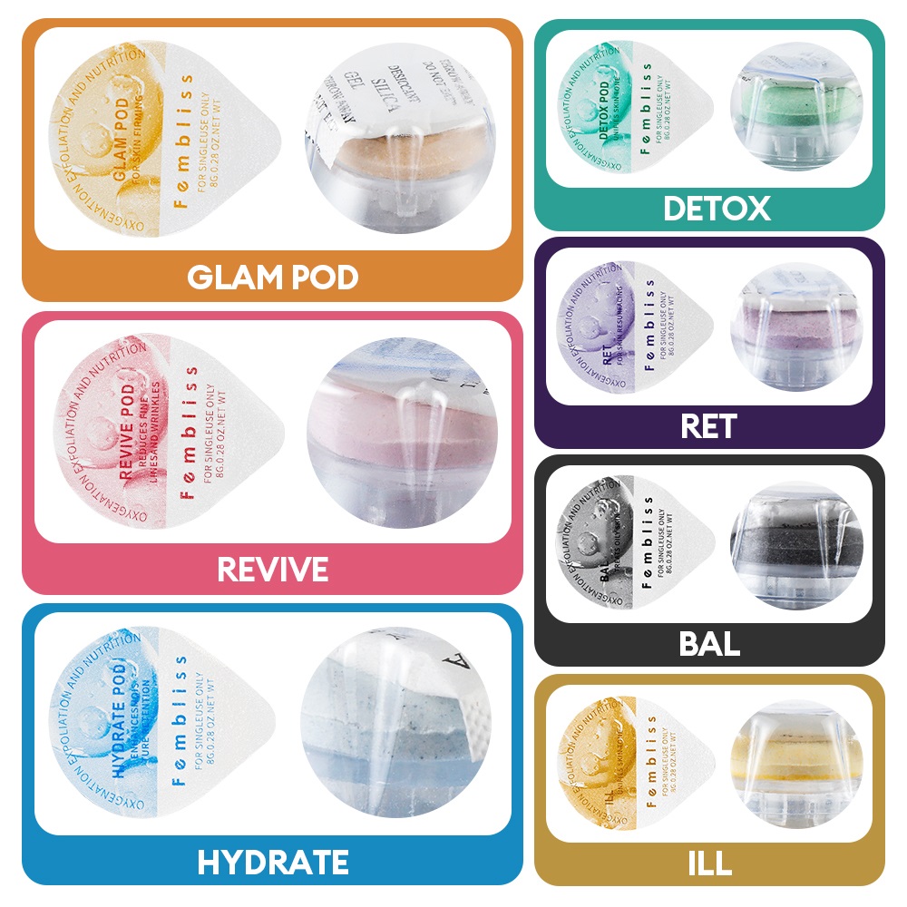 CO2ポッドキット CO2ポッド バブルフェイシャルマシン用 - Skincare Scora のレビューと価格
