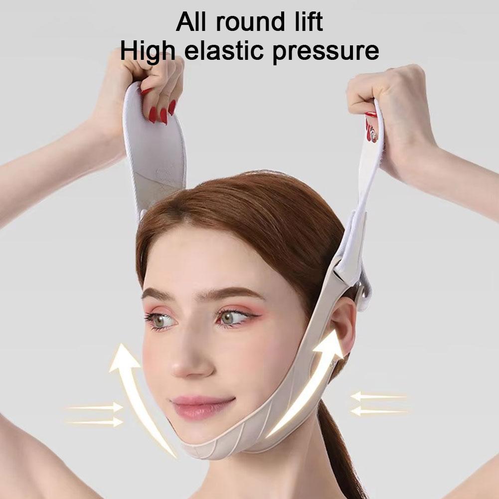 再利用可能なフェイススリミングバンテージVラインフェイスシェ - Skincare Scora のレビューと価格