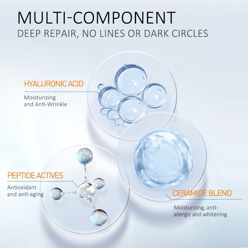 4 in 1 アイクリーム 目の下のクマ、目の下のたるみ、し - Eye Cream Peptide のレビューと価格