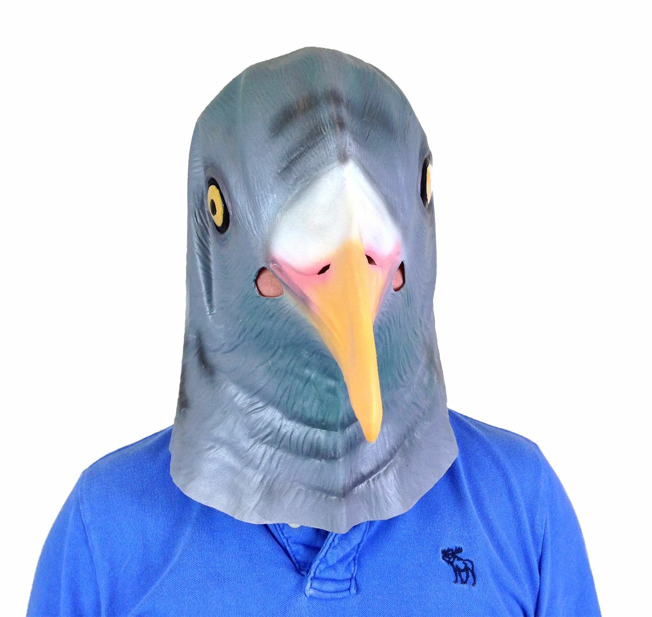 巨大なラテックスの鳥の頭の形をしたマスク,ハロウィーンのコス - Skincare Pigeon のレビューと価格