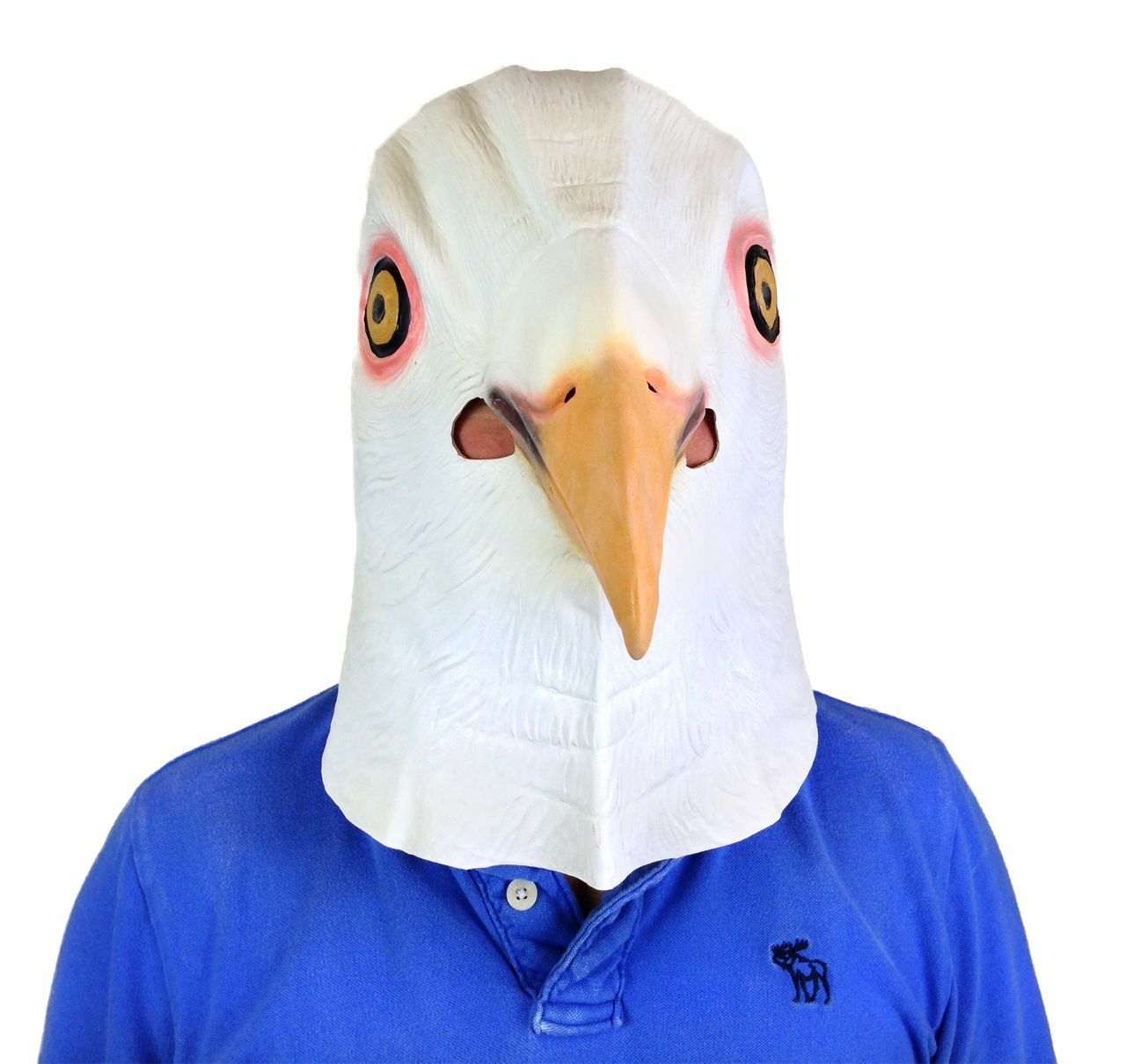 巨大なラテックスの鳥の頭の形をしたマスク,ハロウィーンのコス - Skincare Pigeon のレビューと価格