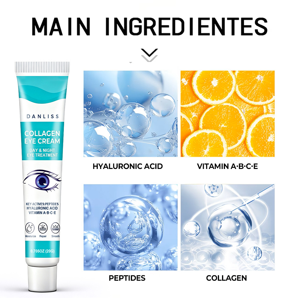 コラーゲンアイクリーム – ヒアルロン酸、ペプチド、ビタミン - Eye Cream Peptide のレビューと価格