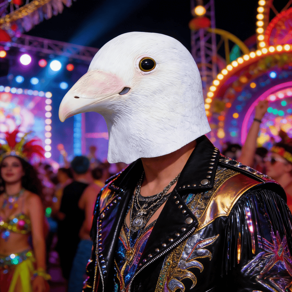 リアルなカモメマスク ラテックス鳥頭鳩マスク ハロウィンコス - Skincare Pigeon のレビューと価格