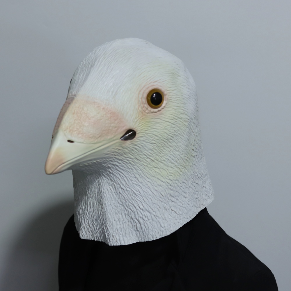 リアルなカモメマスク ラテックス鳥頭鳩マスク ハロウィンコス - Skincare Pigeon のレビューと価格