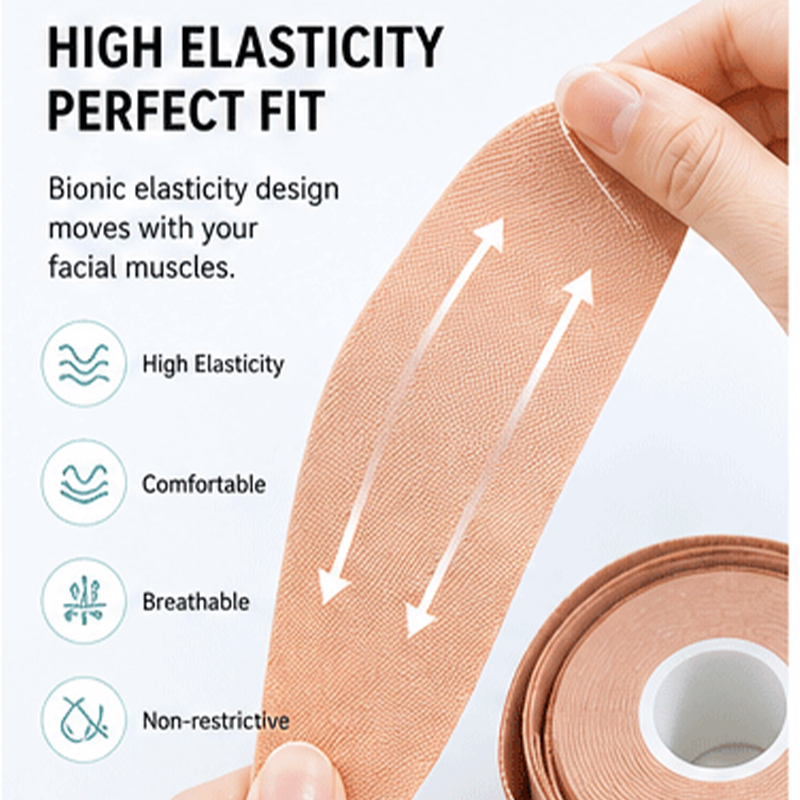 顔の筋肉リフティングテープ しわ防止フェイスリフトパッチ 弾 - Skincare Scora のレビューと価格
