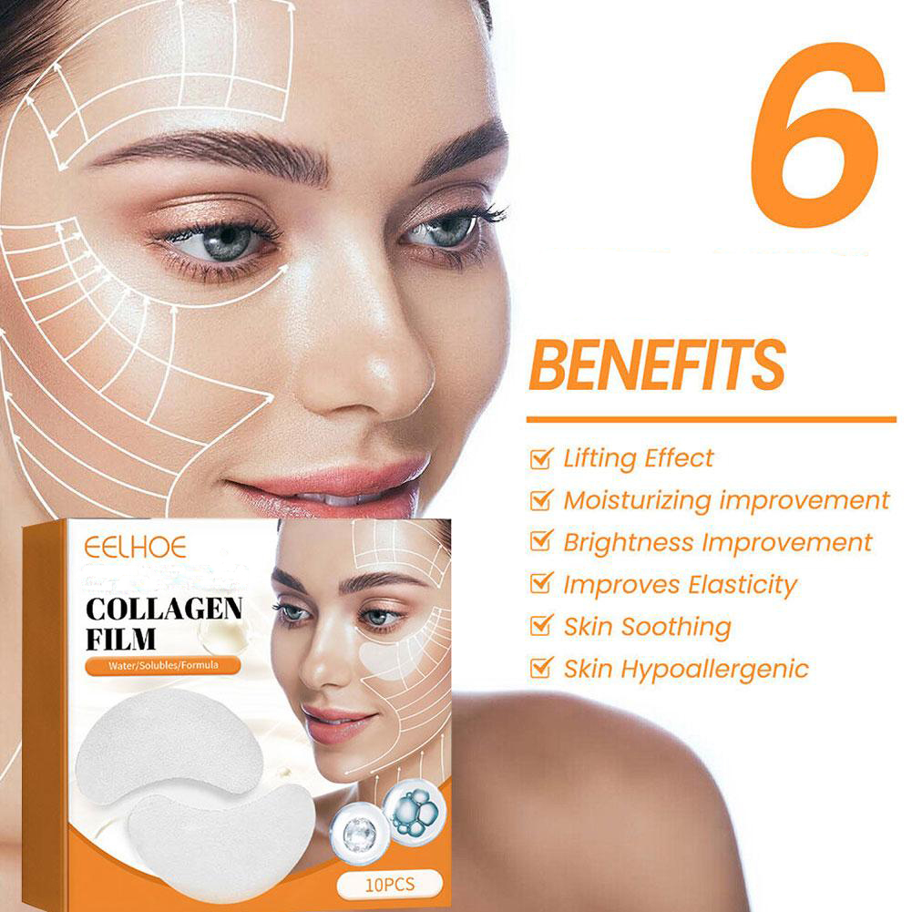 5 ボックスコラーゲン可溶性パッチフィルム抗しわ除去くまフェ - Skincare Collagen のレビューと価格